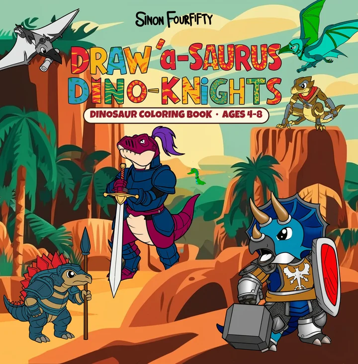 Cover: Draw'a-Saurus Dino-Knights
